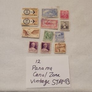 Vintage Stamps Panama CZ